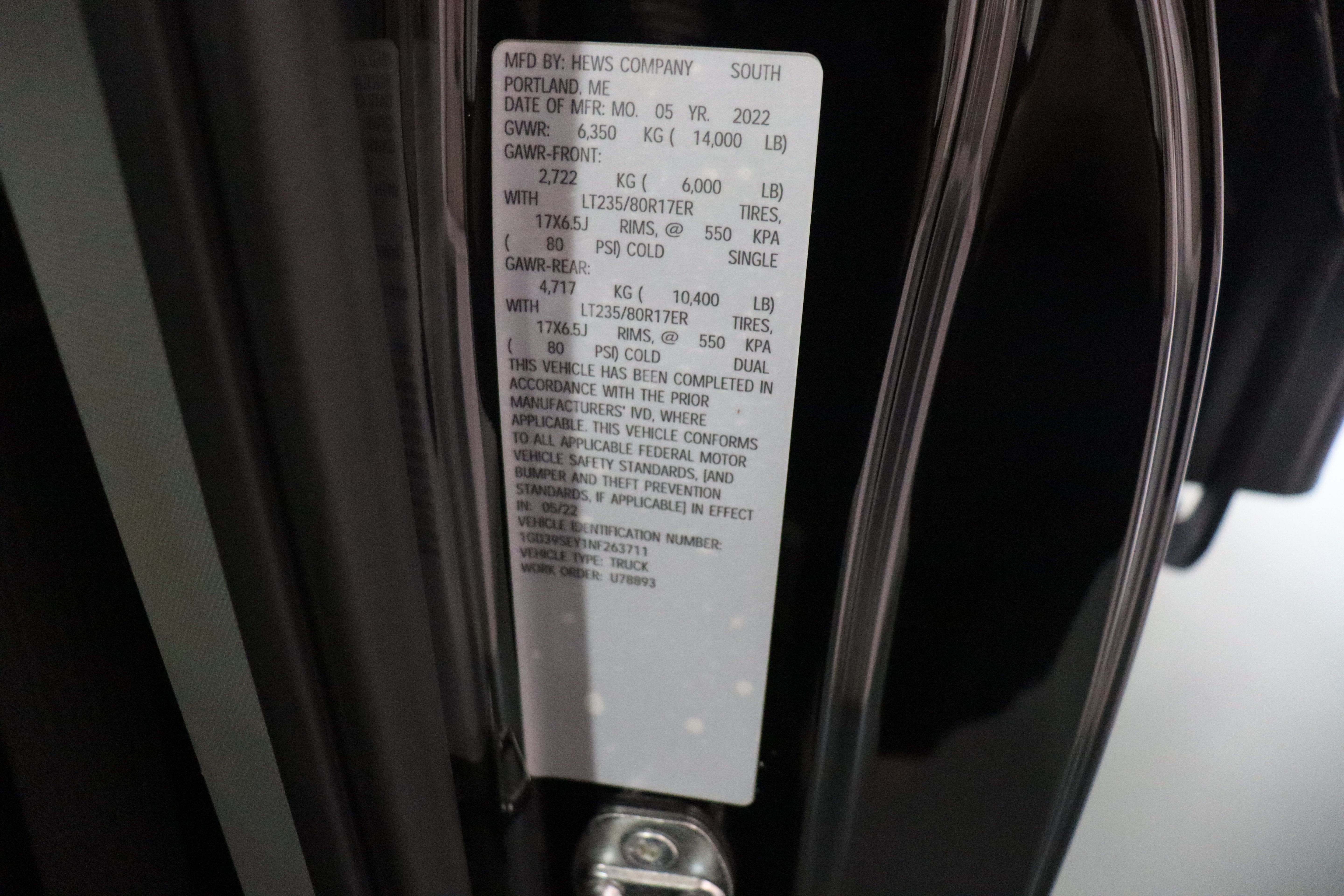 2022 GMC Sierra 3500 HD Chassis Cab Pro