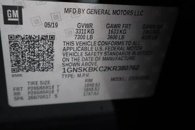 2019 Chevrolet Tahoe LT