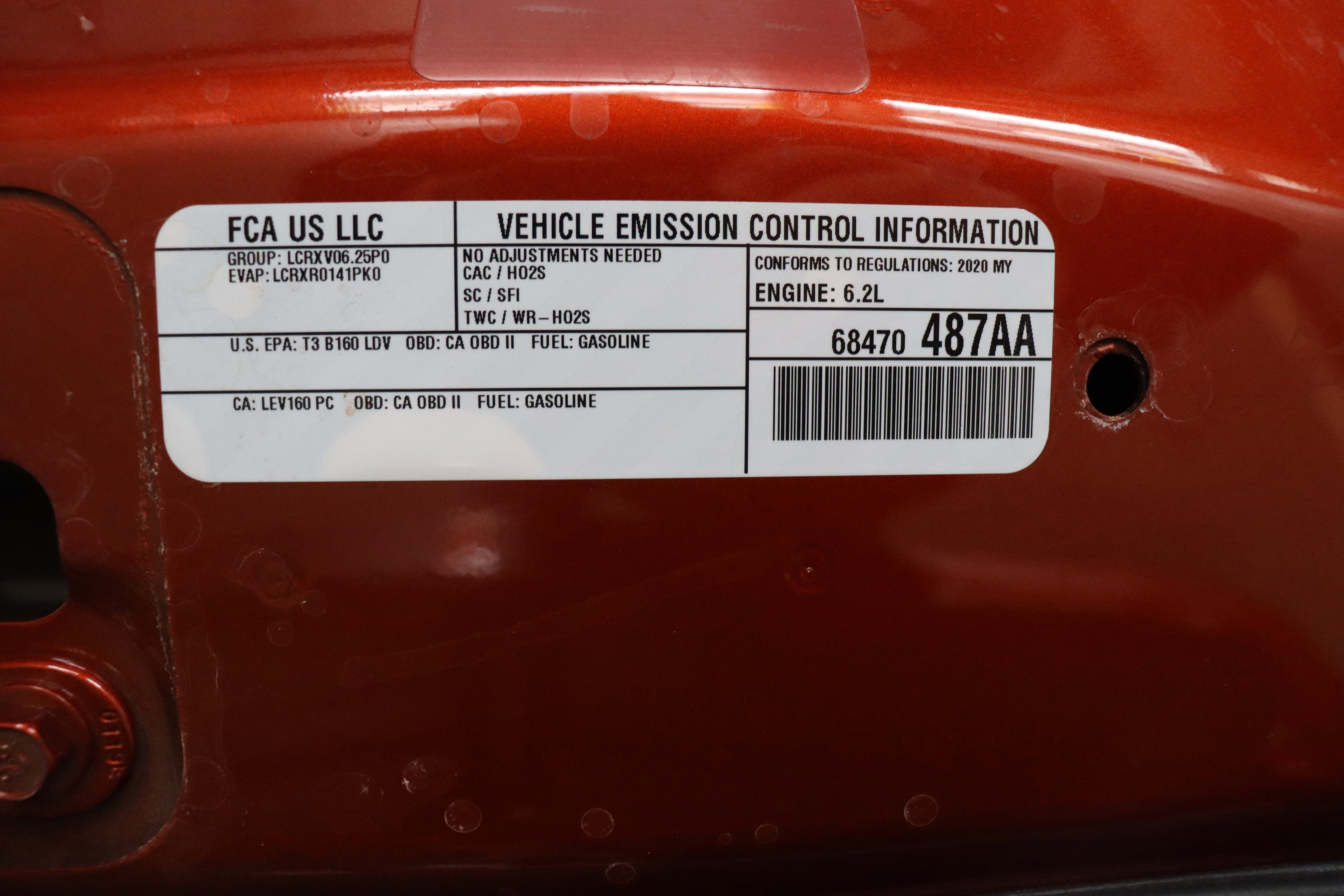 2020 Dodge Challenger SRT Hellcat