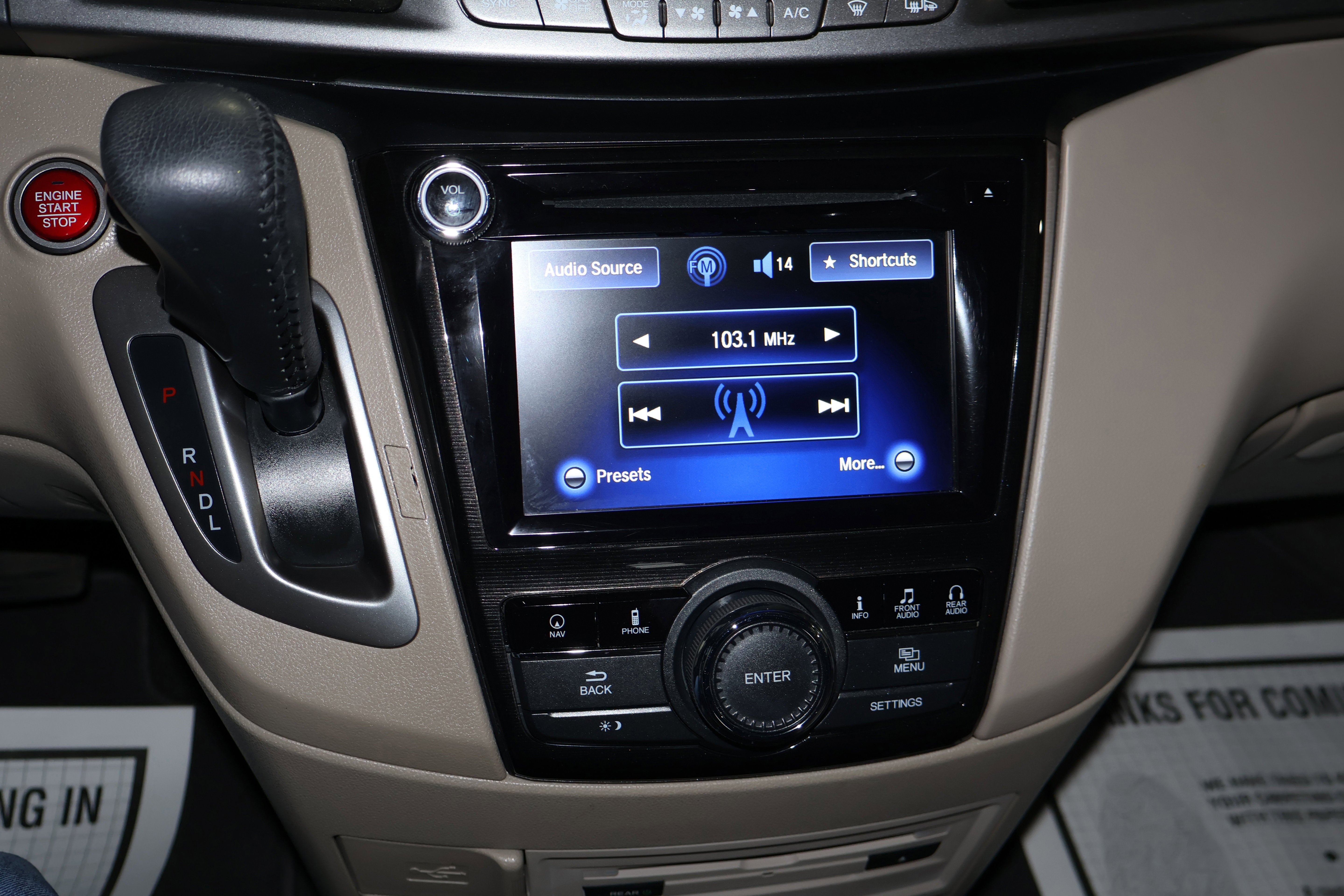 2014 Honda Odyssey Touring