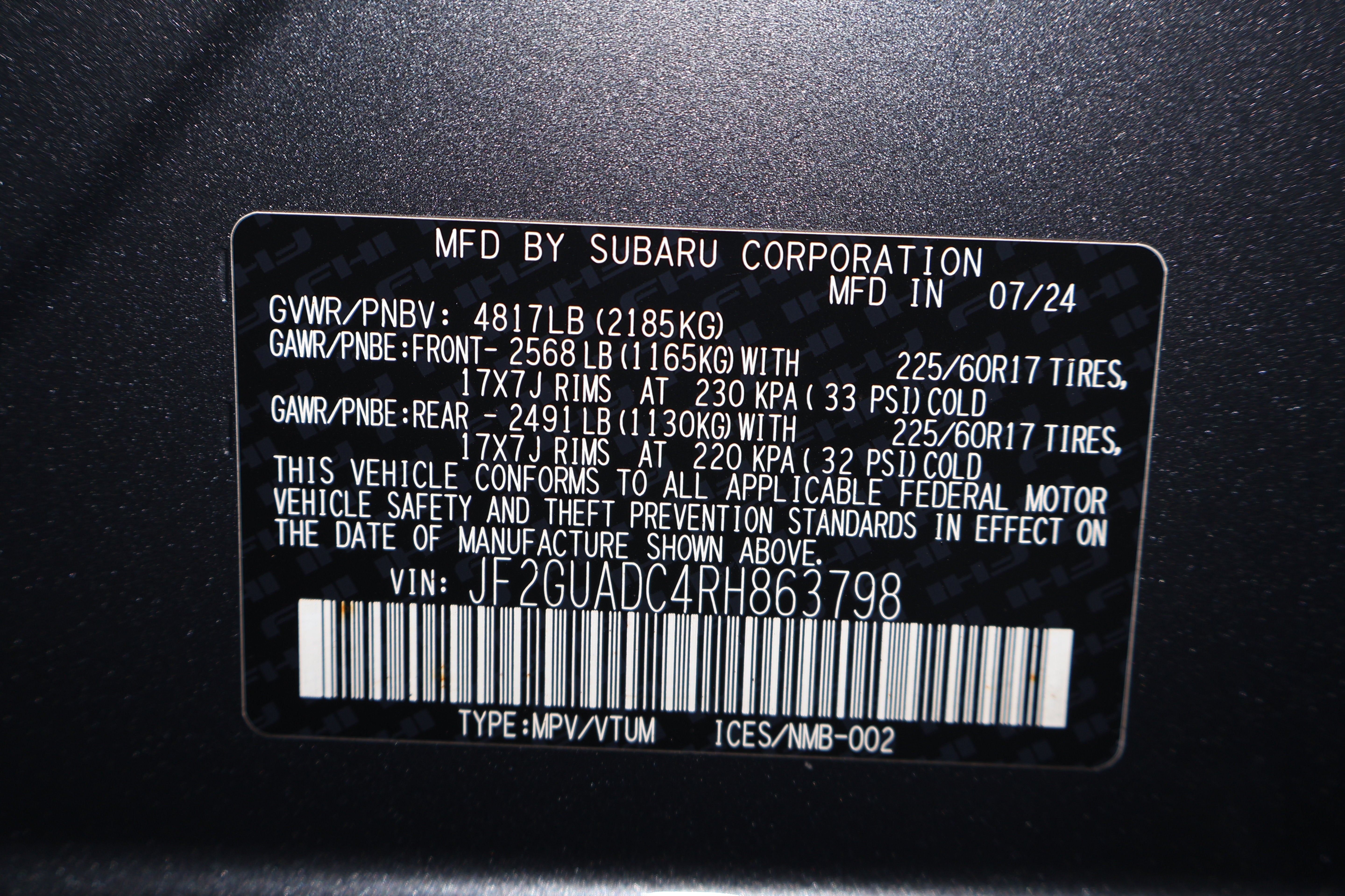2024 Subaru Crosstrek Premium