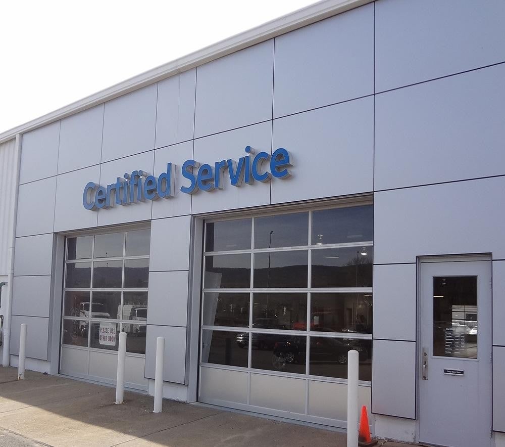 Certified service center building